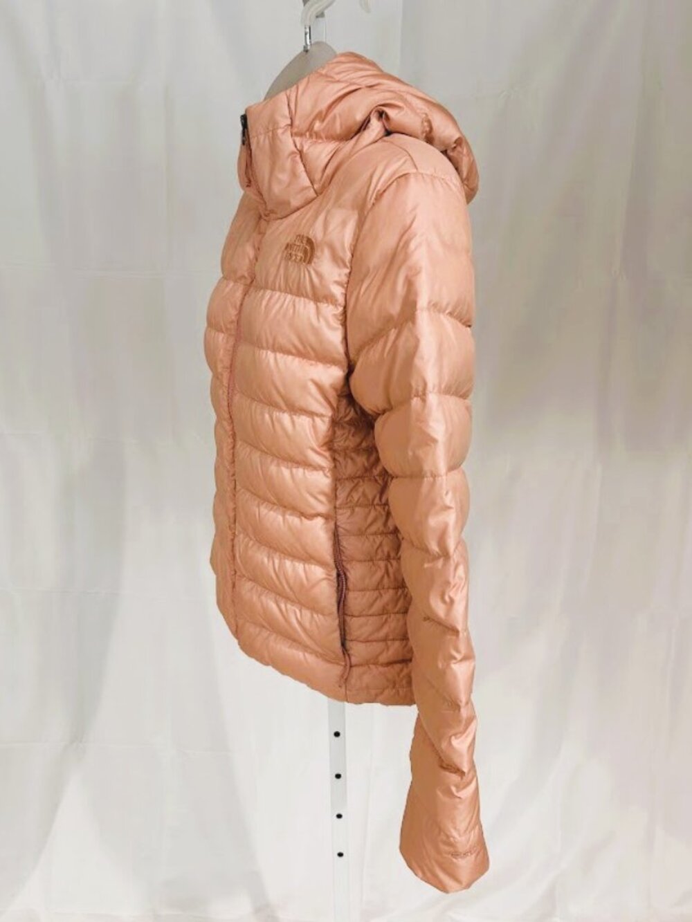 The North Face Aconcagua Down Jacket Womens Small S Pink Puffer Coat - Picture 7 of 9